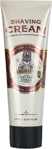 Mr. Bear Shaving Cream - Golden Ember - 75ml