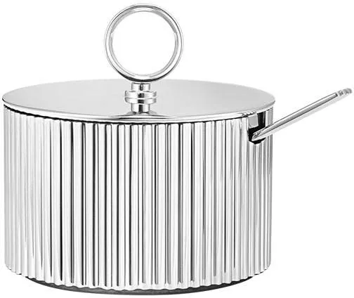 Georg Jensen Bernadotte sukkerskål med ske